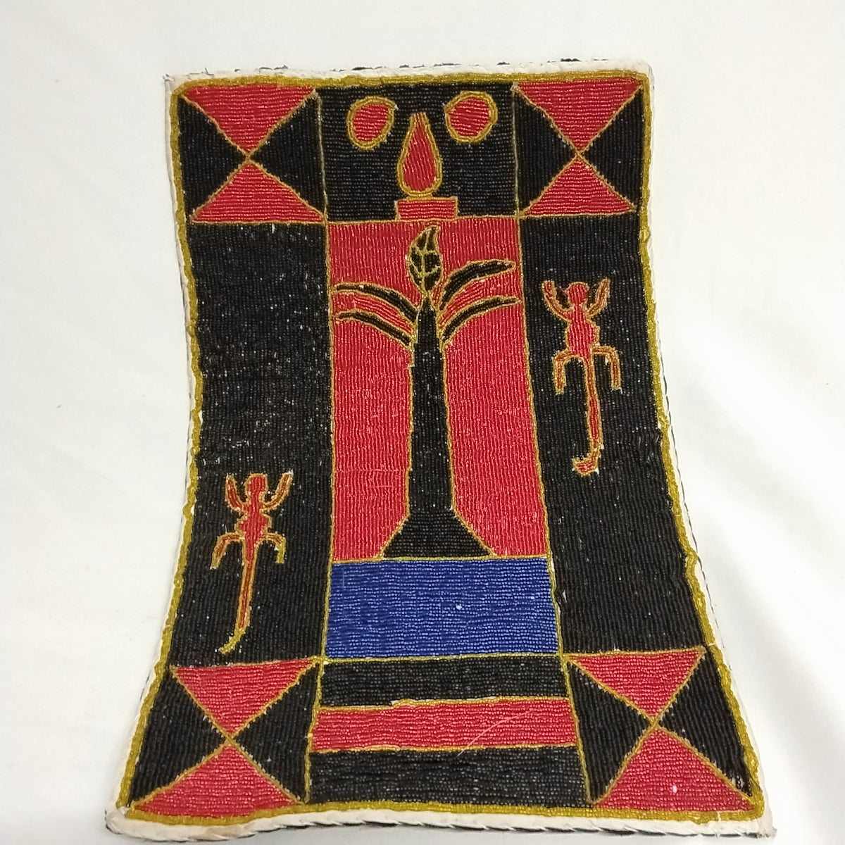 Opele Mat/All Beaded Opele Mat/18 inches in Diameter Opele Mat