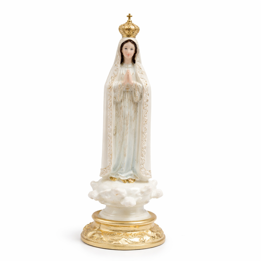 7.8inches Tall Virgin Mary Statue Resins=Catholic Gifts Statue/Home Decor