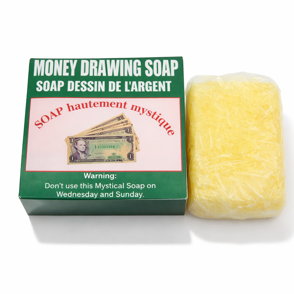 Money Drawing Soap/Soap Dessin De L'Argent/Ose Awure