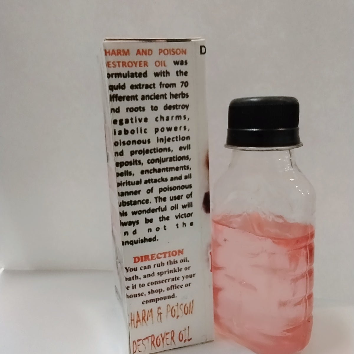 Charm And Poison Destroyer Oil/ Ororo Apagun Ati Asasi