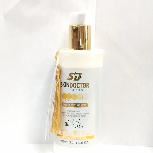 SkinDoctor Gold Exfoliating And Lightening  Shower Gel/ SkinDoctor Gold Ultra Radiance Lightening All-Over Body Milk