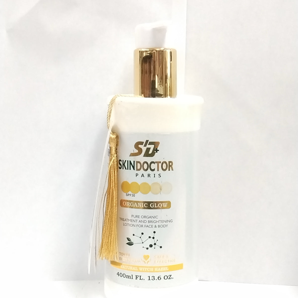 SkinDoctor Organic Glow Shower Gel/SkinDoctor  Organic Glow Pure Organic Treatments & Brighten Lotion For Face & Body