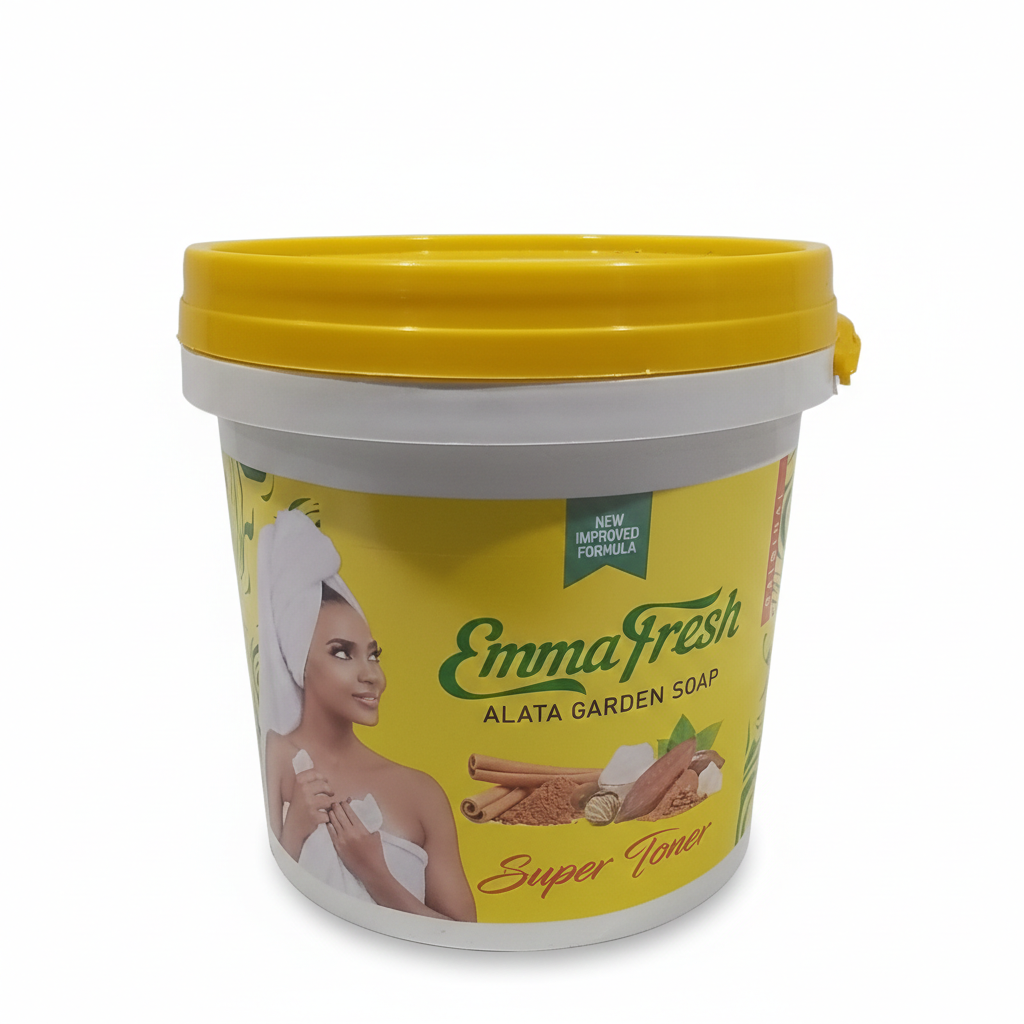 EmmaFresh Alata Garden Soap/African Black Super toner Soap