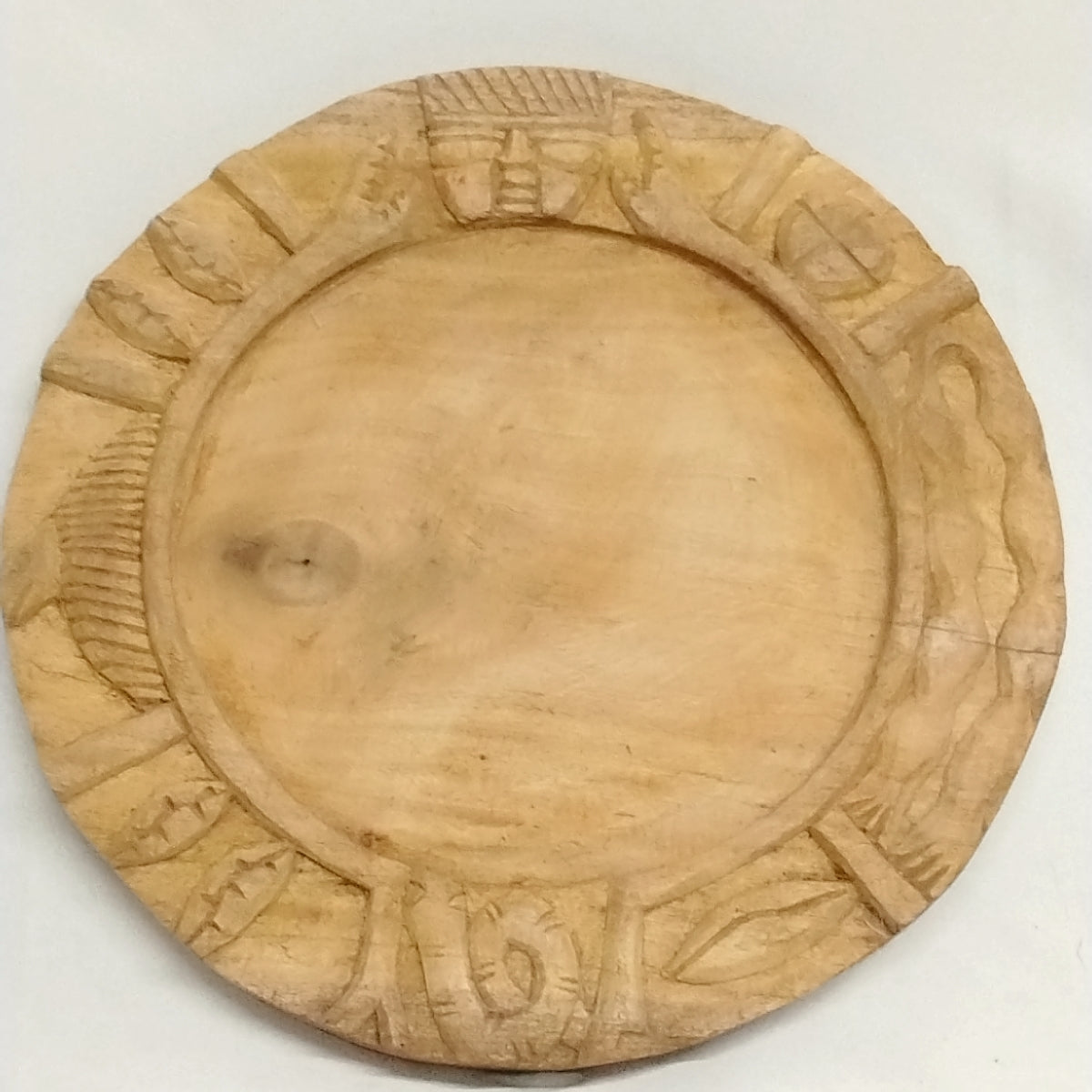 Hand Crafted Ifa Divination Tray/Opon Ifa/Wooden Ifa Tray