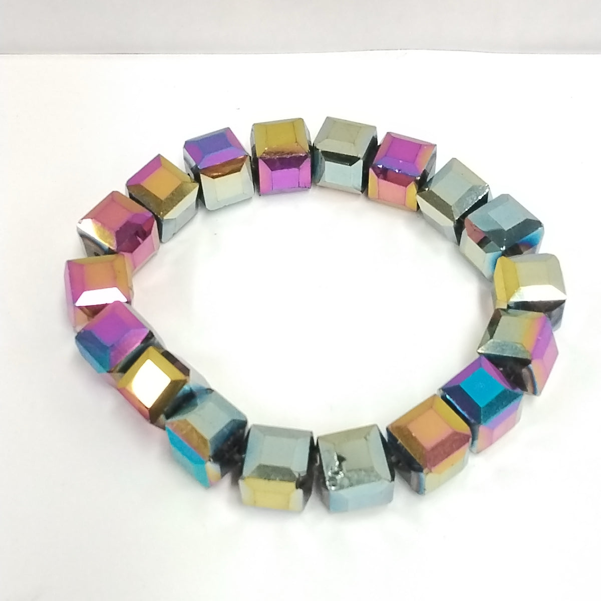 African Back To Sender Fortified Bracelet/Elastic Charm Bracelet