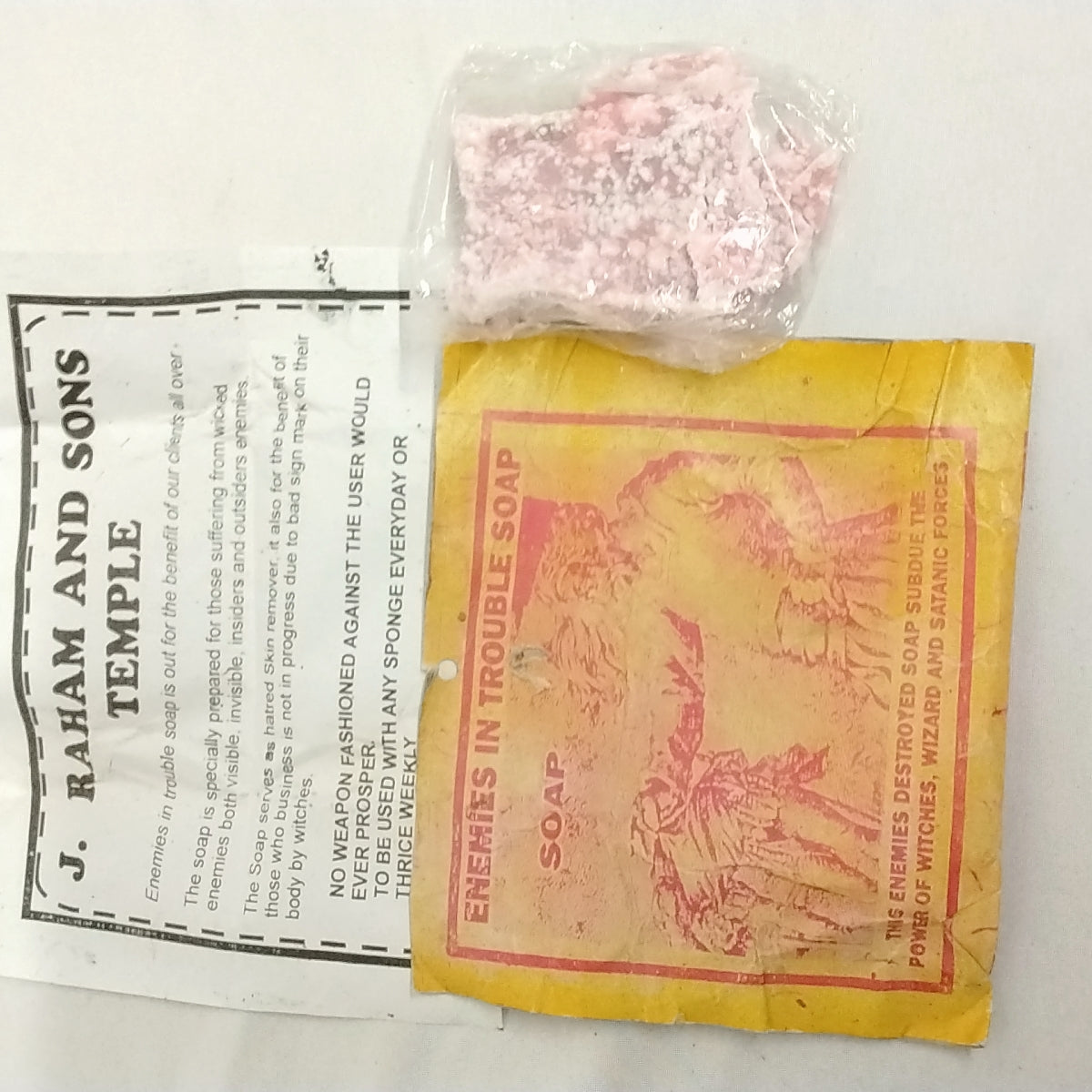 Enemies In Trouble Spiritual Soap