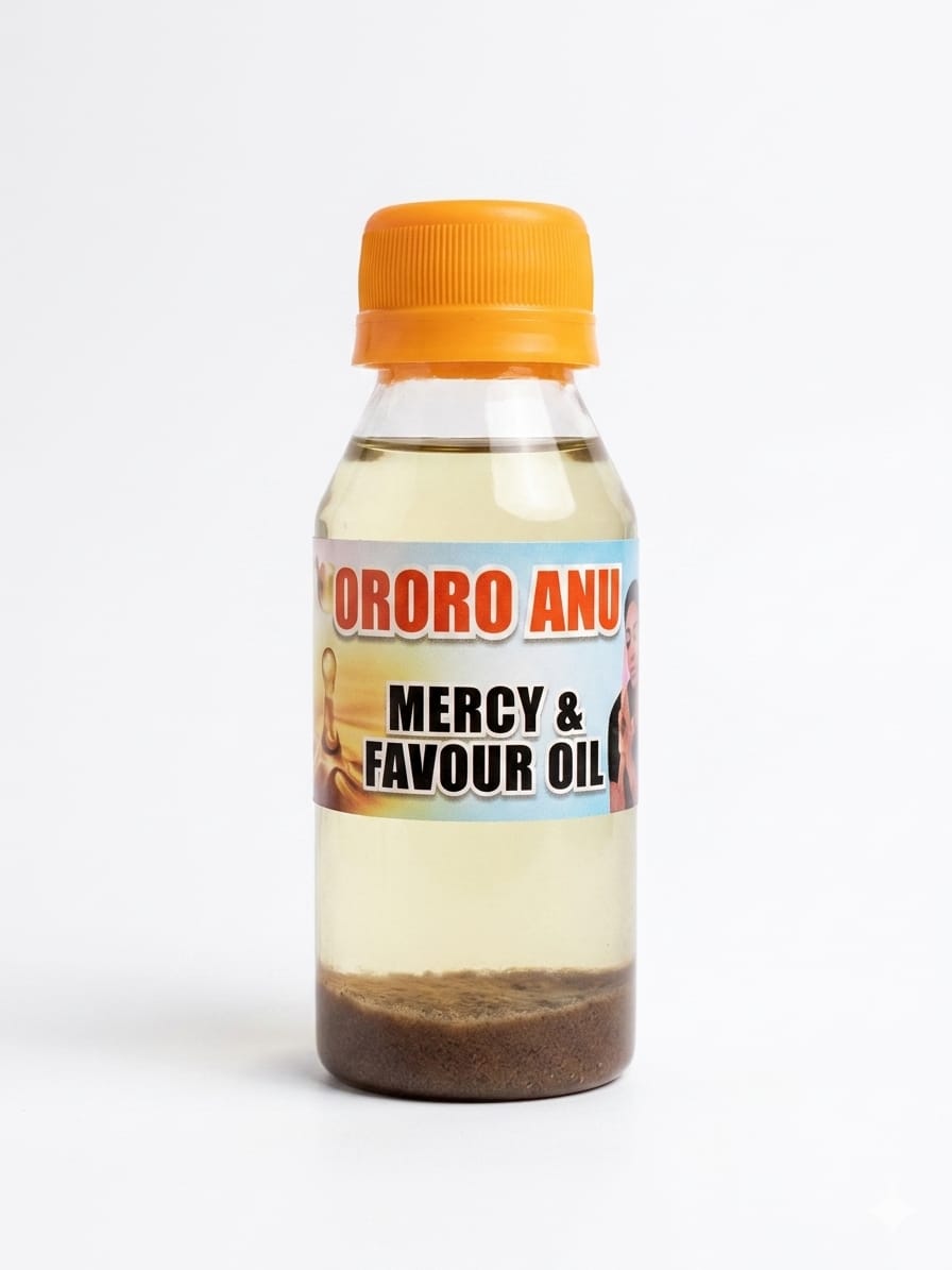 Mercy & Favour Oil/Ororo Anu Ati Eyonu