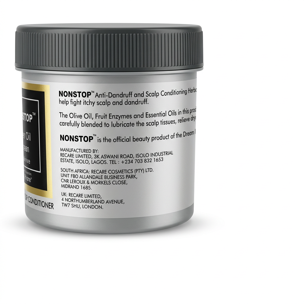 Nonstop Herbal Oil For Men For Dandruff & Scalp Conditioner