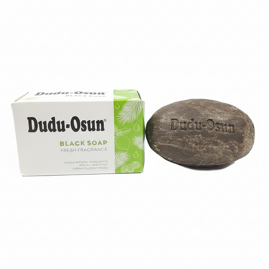 3 Bars Dudu Osun African Black Soap.