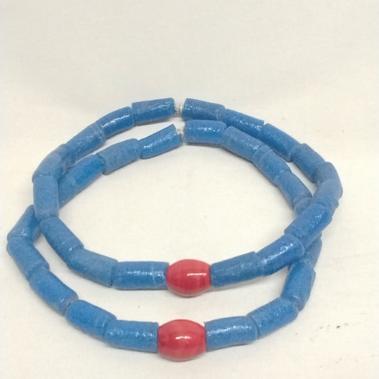 1pc Kele Shango/Ileke Orun Shango/Elastic Beaded Necklace