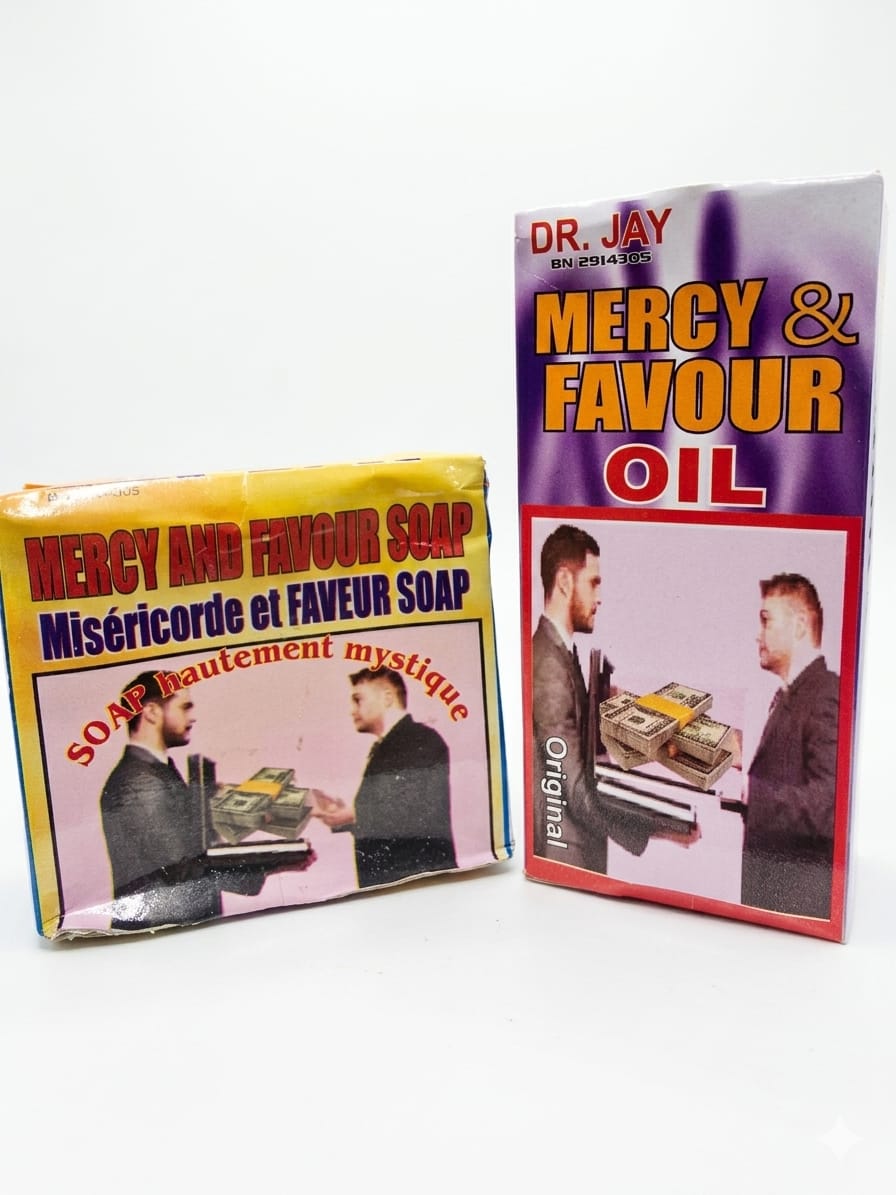 Mercy & Favour Spiritual Soap & Oil