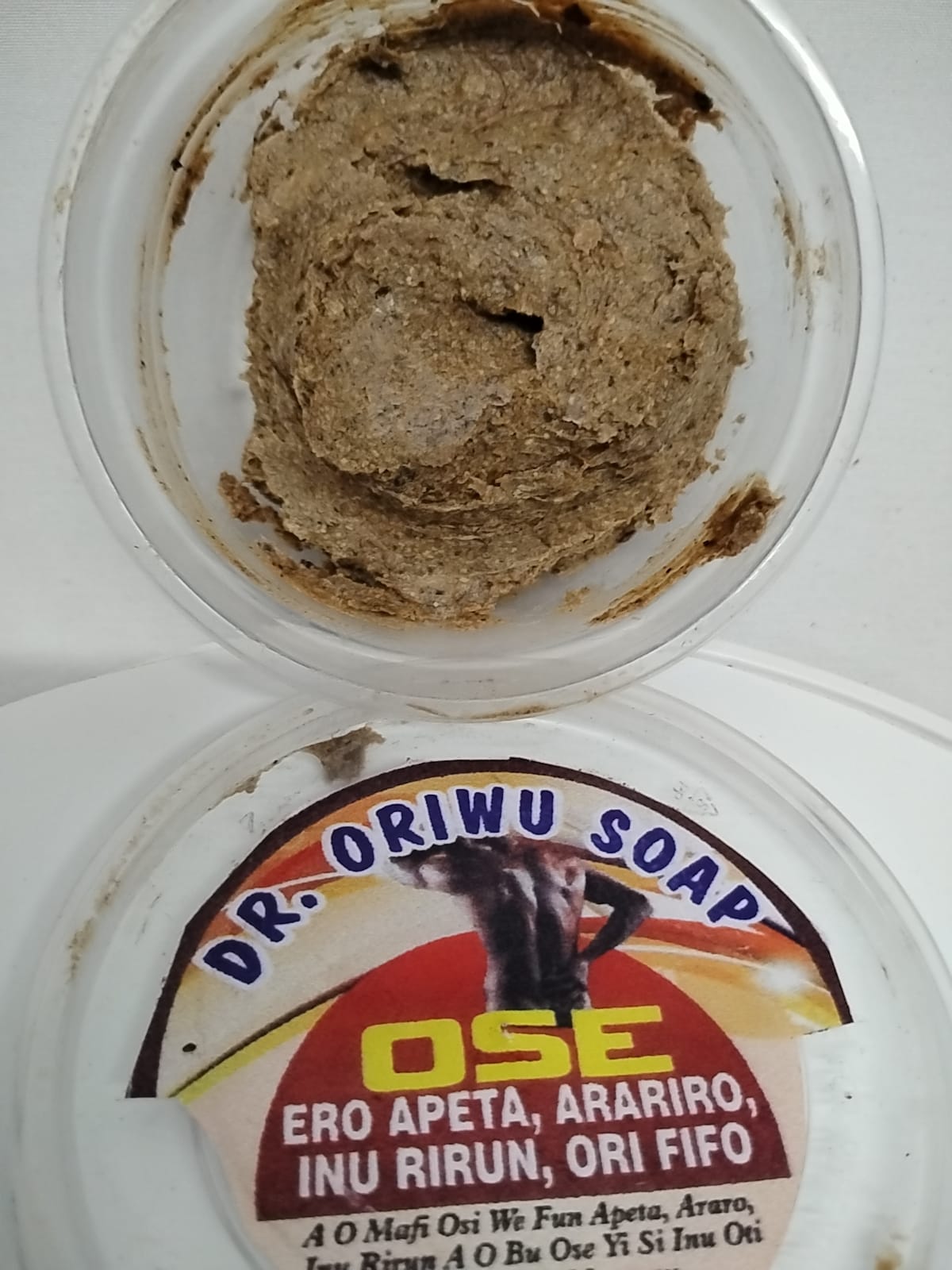 Ose Ero Apeta,Inu Rirun,Ori Fifo,Arariro/Antedote For Evil Arrows,Stomachache, Headache,Bodyache Spiritual Soap