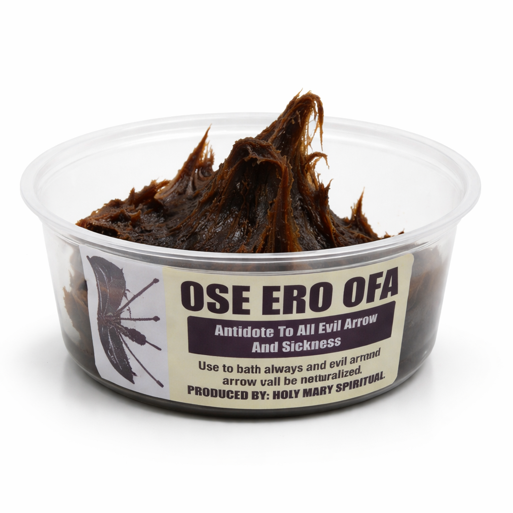 Antidote to All Evill Arrows Spiritual Soap/Ose Ero Ofa Ara/Ose Iwosan/Antidote for Spiritual Sickness