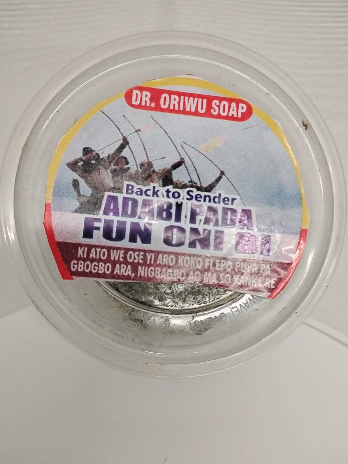 Ose Adabi Pada Fun Onibi/Back Sender Soap