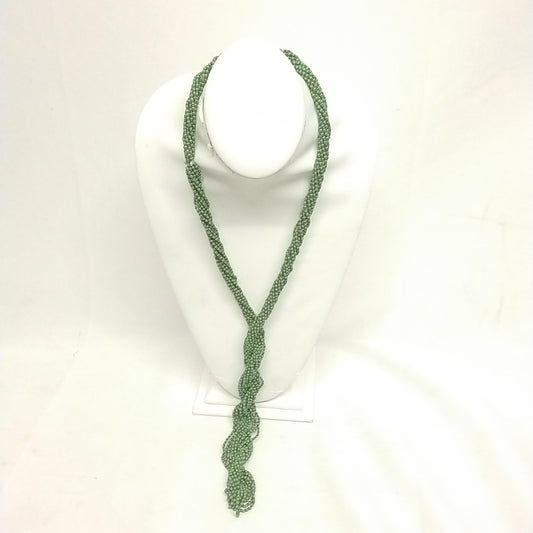 Twisted Bead in Bead Ifa/Osun/Shango/Eegun Necklace