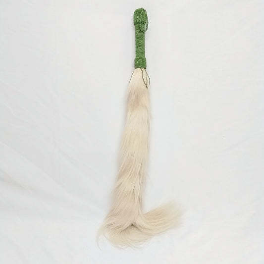 Fly Whisk/Irukere/African Beaded Handle Horse Tail