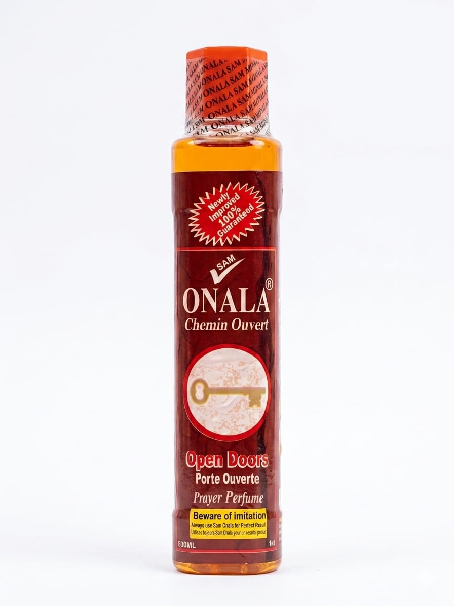 500ml Onalia /Open Doors Prayer perfume/Chemin Ouvert Parfum