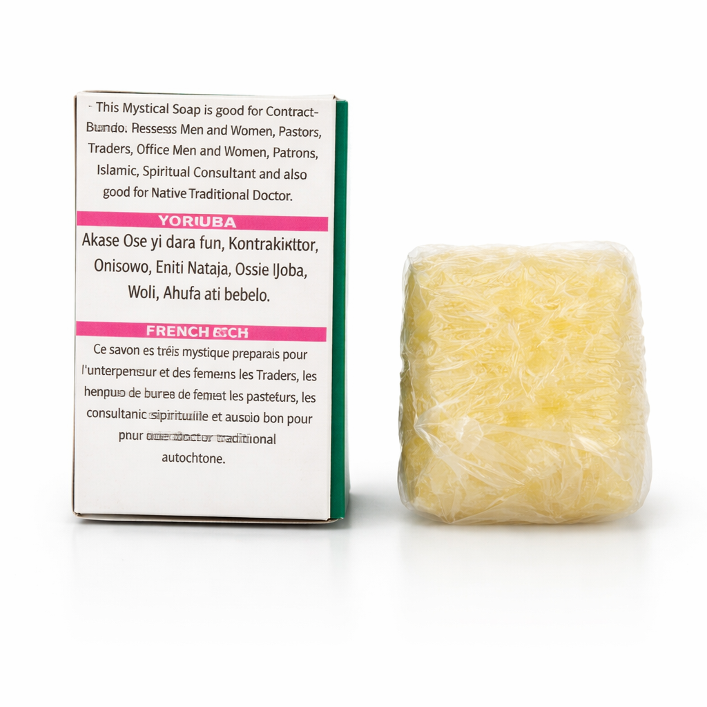 Money Drawing Soap/Soap Dessin De L'Argent/Ose Awure