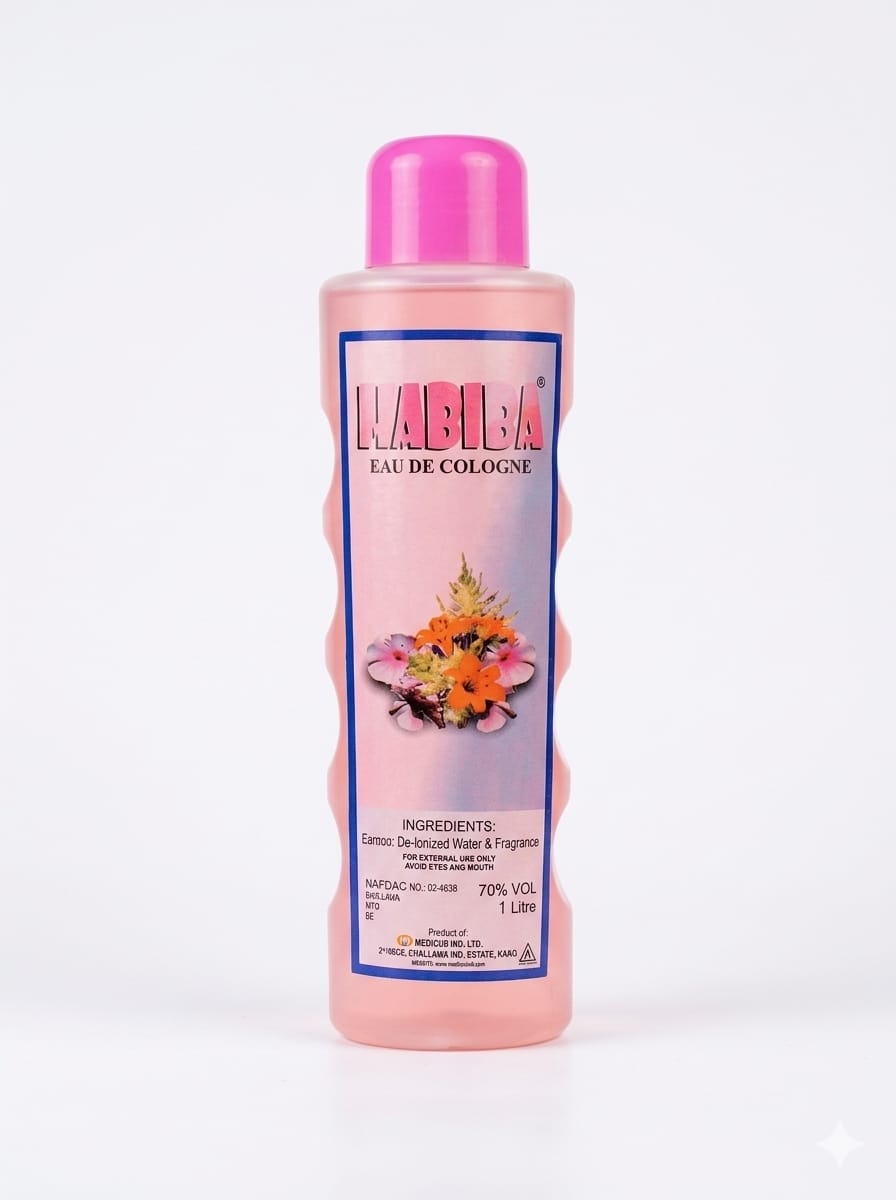 Habiba Eau De Cologne 1000ml/500ml