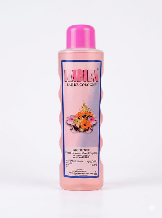 Habiba Eau De Cologne 1000ml/500ml