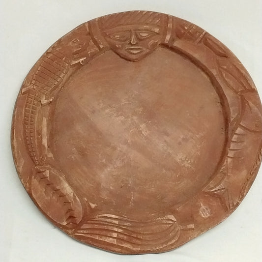 Hand Crafted Ifa Divination Tray/Opon Ifa/Wooden Ifa Tray