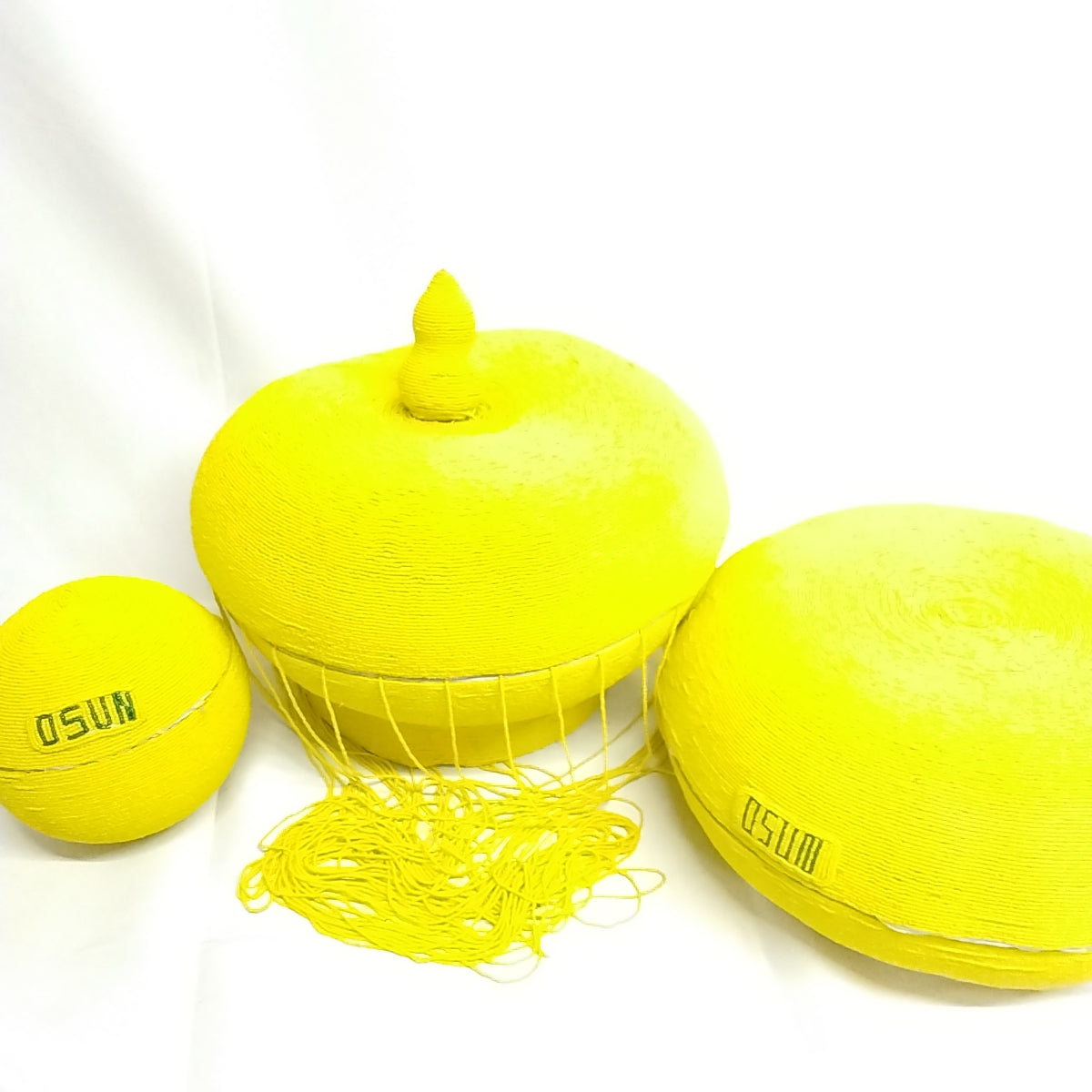 Igba Osun/Osun Goddess Beaded Calabash