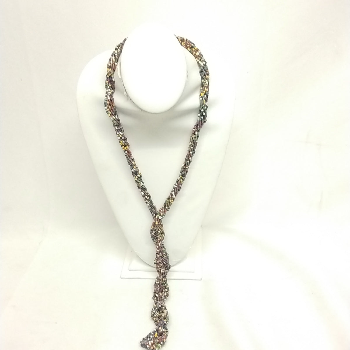 Twisted Bead in Bead Ifa/Osun/Shango/Eegun Necklace