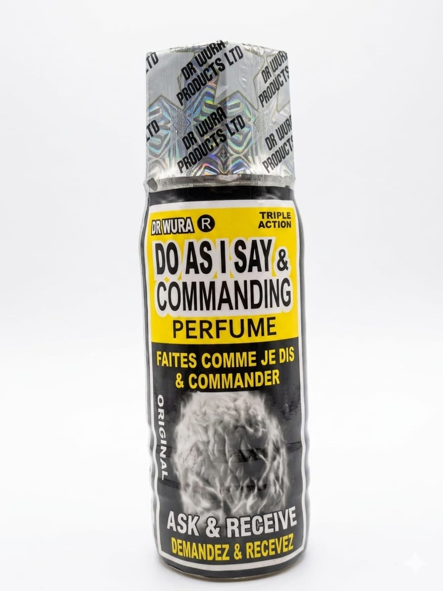 150ml Do As I Say & Commanding Spiritual Perfume