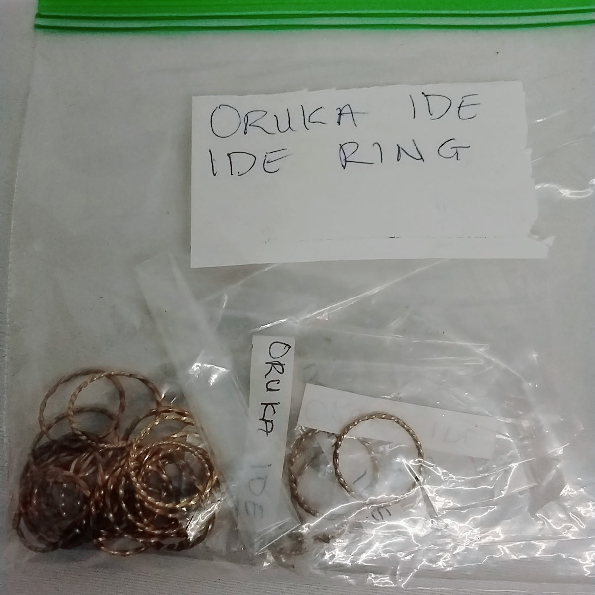 Oruka Irin/Ooje/Baba/Ide-Iron/Copper/Brass/Metal African Traditional Rings