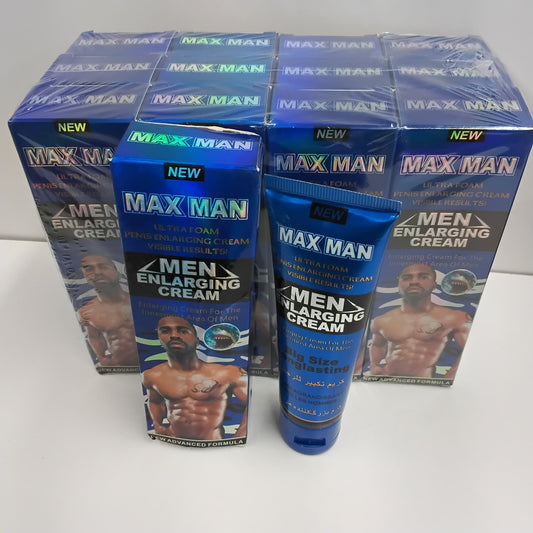 Men Enlarging Cream,Gel/100% Made for Men-Max Man