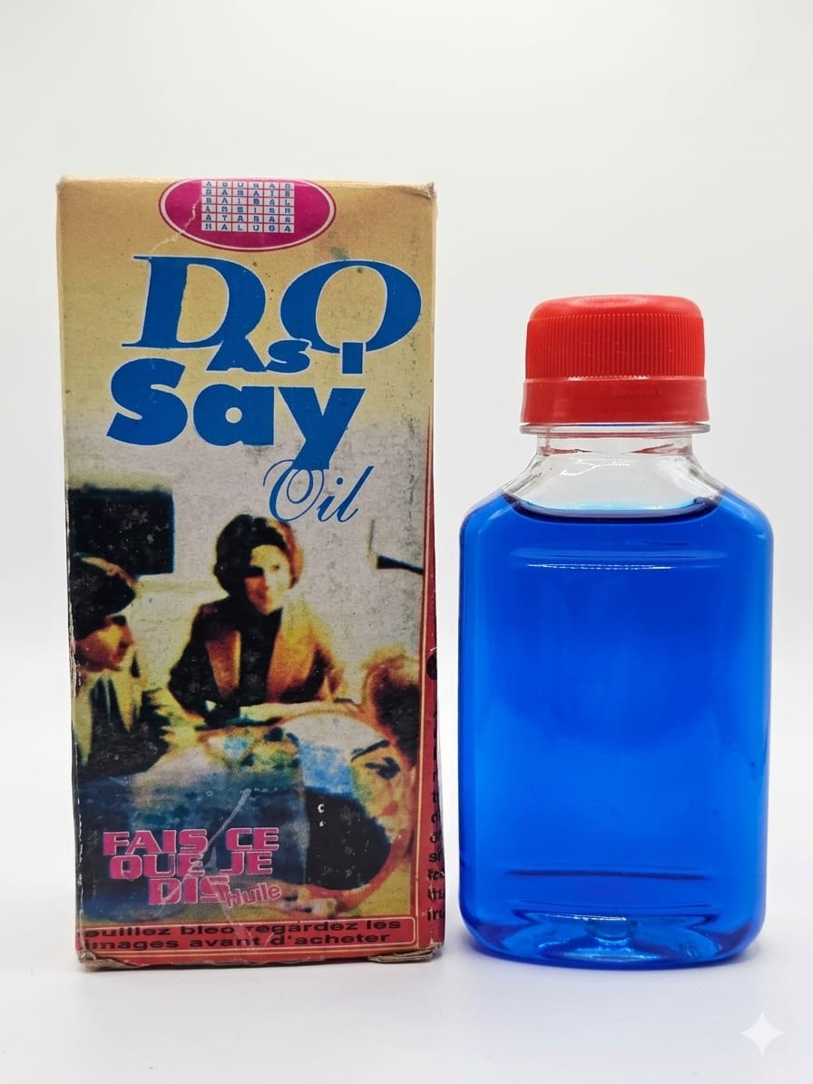 Do As I Say Soap & 100ml  Oil