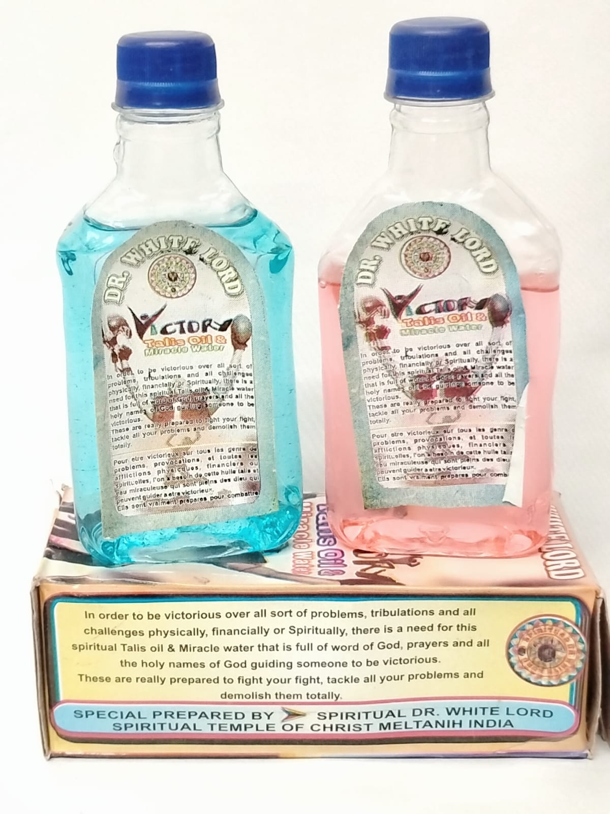 VICTORY TALIS OIL & MIRACLE WATER