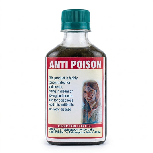 Anti Poison Spiritual Oil/Antedote For All Spiritual Sickness/Aporo Ofa Ara,250ml