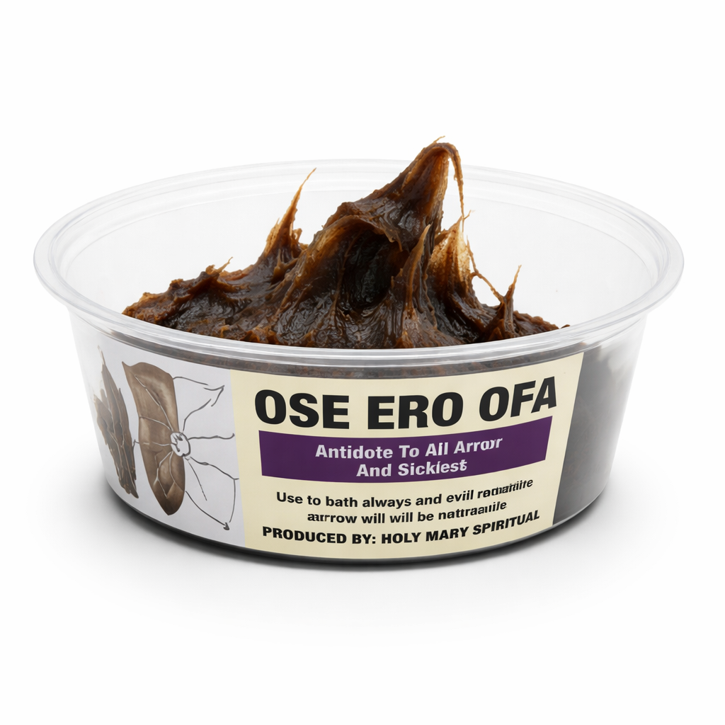 Antidote to All Evill Arrows Spiritual Soap/Ose Ero Ofa Ara/Ose Iwosan/Antidote for Spiritual Sickness