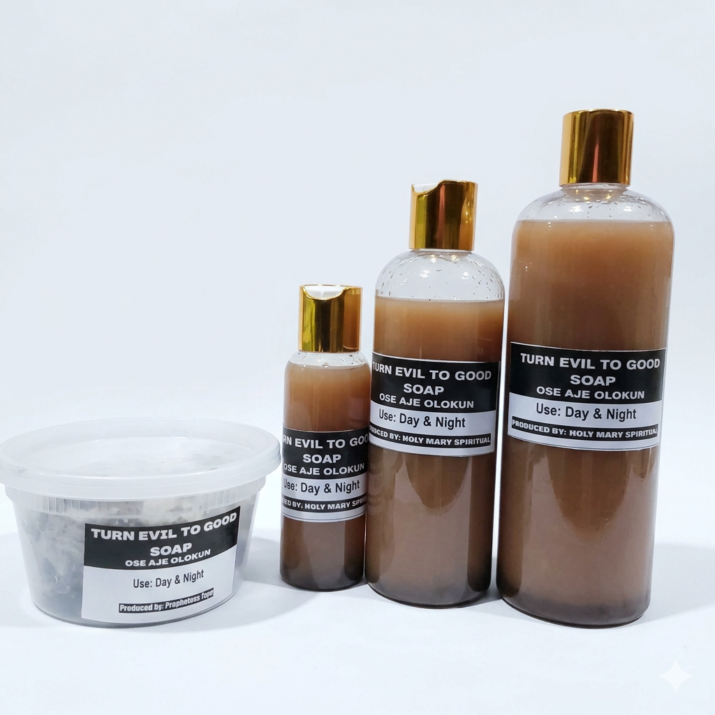 Turn Evil To Good Spiritual Soap/Ose Pabida Sobidire