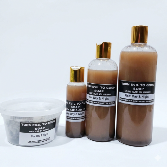 Turn Evil To Good Spiritual Soap/Ose Pabida Sobidire