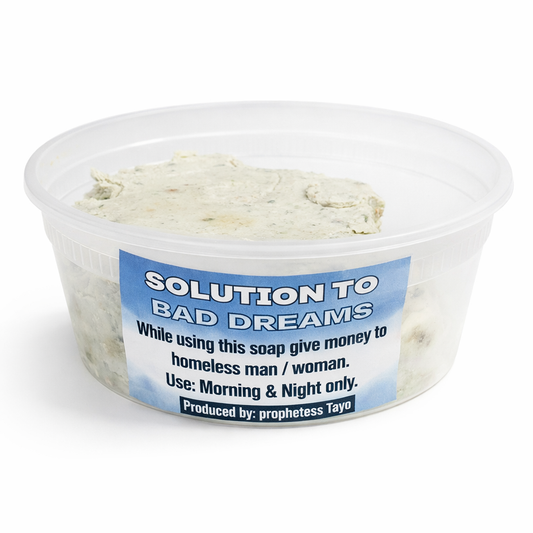 Solutions to Bad Dreams/No More Nightmares Saop