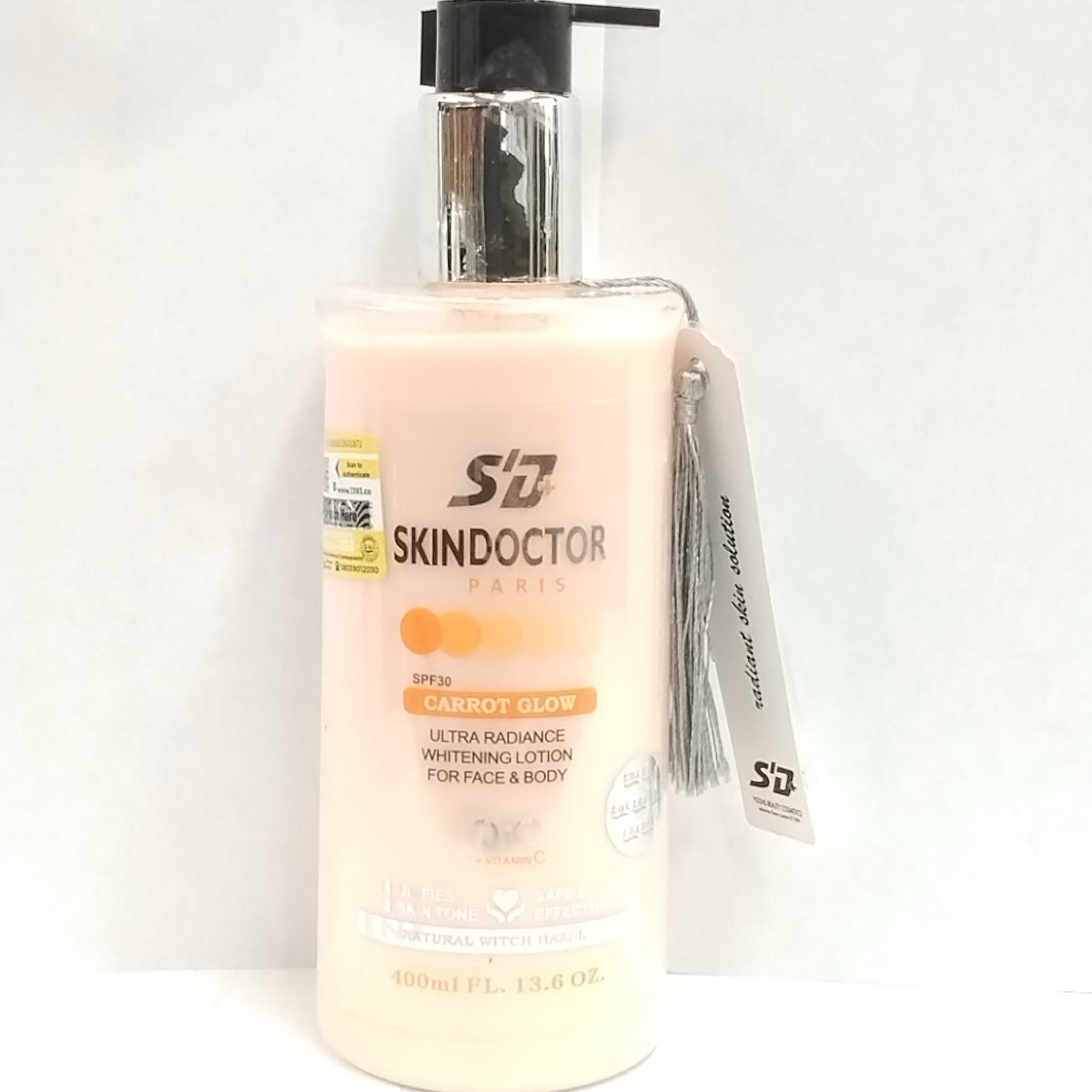 SkinDoctor Carrot Glow Ultra Radiance Whitening Lotion For Face & Body/SkinDoctor Carrot Glow Whitening & Anti-Aging Face Cream + Vitamin C