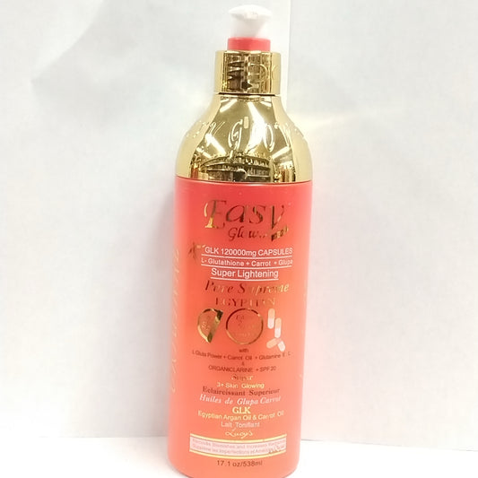 Easy Glow Body Lotion/Easy Glow Body Wash/Easy Glow Face Cream